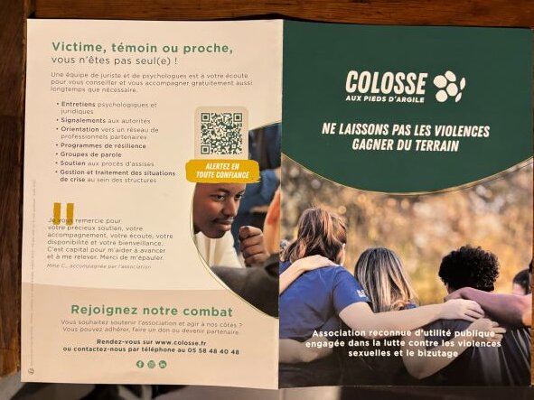 IMG Colosse ne laissons pas les violences gagner du terrain réduite.jpg